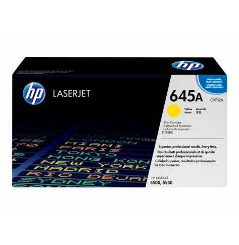 Toner HP Żółty | 12000 str. | ColorLaserJet5500