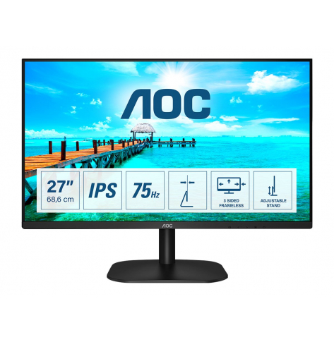 Monitor AOC 27B2DA 27 IPS FHD 4ms HDMI VGA DVI