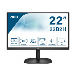 Monitor AOC 22B2H 21.5 VA FHD 200cd 3000:1 6.5ms