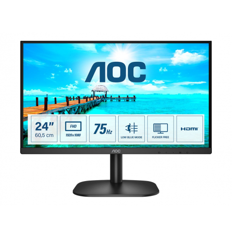 Monitor AOC 24B2XHM2 23.8 VA FHD 4ms 250 cd 3000:1 D-Sub HDMI