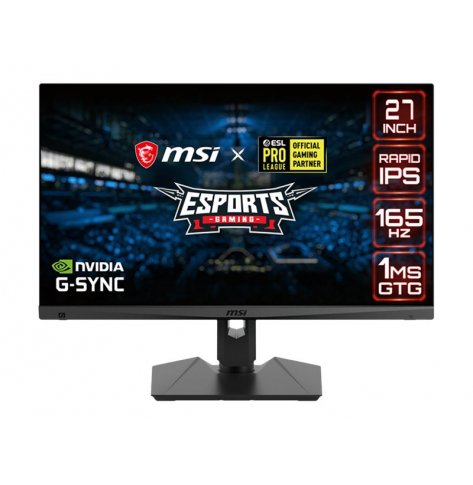 Monitor MSI Optix MAG274QRF QD 27 IPS WQHD 165Hz 1ms 2xHDMI DP Pivot