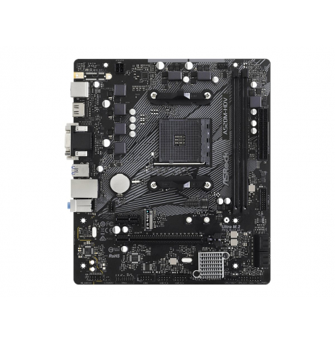 Płyta główna AsRock A520M-HDV AM4 2xDDR4 4xSATA3 1xUltra M.2 1xPCIe 3.0x16 1xPCIe 3.0 x1 D-Sub DVI-D HDMI 7.1 CH HD Audio mATX MB