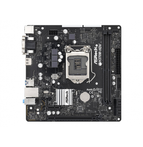 Płyta główna ASROCK H370M-HDV AM4 DDR4 1xM.2 4xSATA ATX MB