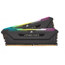 Pamięć RAM CORSAIR DDR4 16GB 2x8GB 3200MHz DIMM CL16 VENGEANCE RGB Pro SL Black 1.35V XMP 2.0