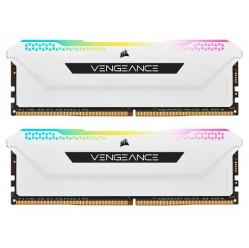 Pamięć RAM CORSAIR DDR4 16GB 2x8GB 3600Mhz DIMM CL18 VENGEANCE RGB PRO SL White 1.35V XMP 2.0