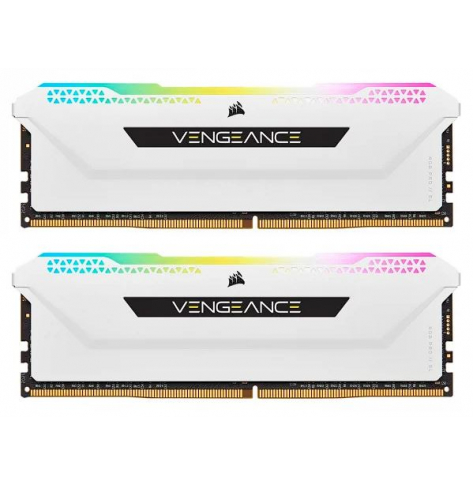 Pamięć RAM CORSAIR DDR4 16GB 2x8GB 3600Mhz DIMM CL18 VENGEANCE RGB PRO SL White 1.35V XMP 2.0