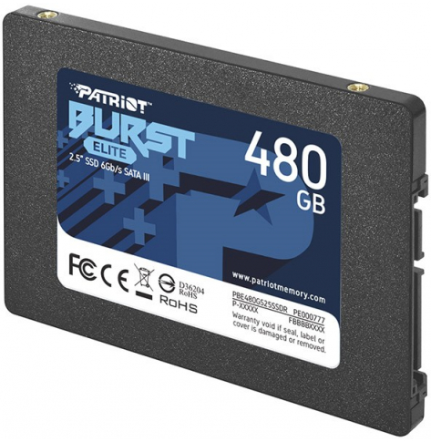 Dysk SSD Patriot Burst Elite 480GB SATA 3 2.5Inch SSD