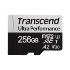 Karta pamięci Transcend 256GB microSD w/ adapter UHS-I U3 A2 