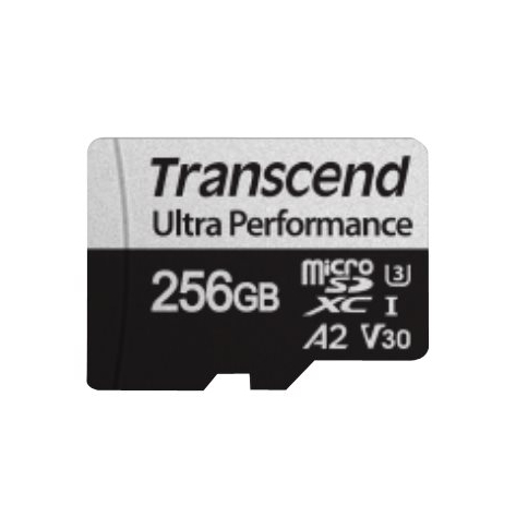 Karta pamięci Transcend 256GB microSD w/ adapter UHS-I U3 A2 