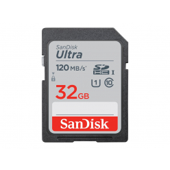 Karta pamięci SANDISK Ultra 32GB SDHC Memory Card 120MB/s 