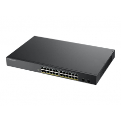 Switch Zyxel  GS1900-24HP v2 24-port GbE L2 PoE Smart Switch rackmount 170 Watt 