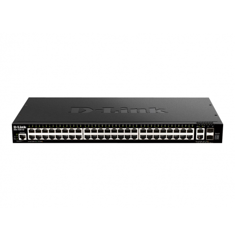 Switch smart wieżowy zarządzalny D-LINK 48 portów 10/100/1000 2 porty 10 Gigabit Ethernet 2 porty 10 Gigabit SFP+