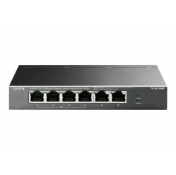 Switch TP-LINK TL-SF1006P 6-Port 10/100Mbps Steel Desktop with 4-Port PoE+ 67W PoE budget (P)