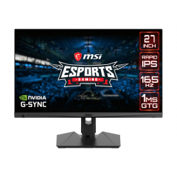 Monitor MSI Optix MAG274QRF 27 IPS WQHD 165Hz 1ms 2xHDMI DP USB Pivot 