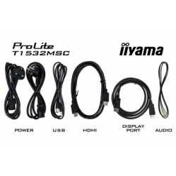 Monitor IIyama T1532MSC-B5AG 15 TN Touch HD HDMI DP głośniki 