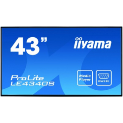 Monitor Iiyama LE4340S-B1 43 FHD AMVA DVI HDMI USB Player