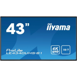 Monitor Iiyama ProLite LE4340UHS-B1 43 4K panel VA DVI HDMI głośniki