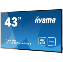 Monitor Iiyama ProLite LE4340UHS-B1 43 4K panel VA DVI HDMI głośniki