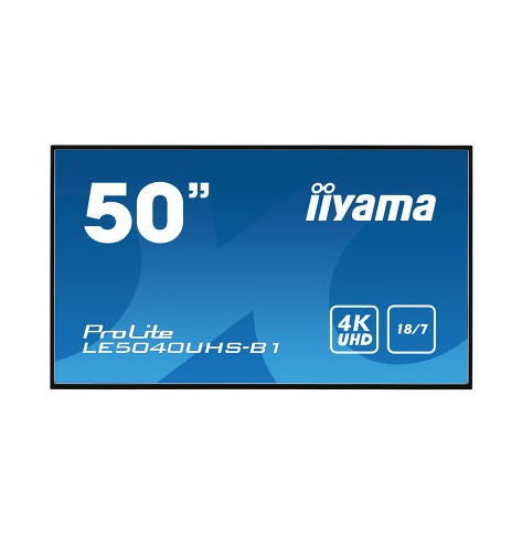 Monitor Iiyama LE5040UHS-B1 50 UHD LAN AMVA3