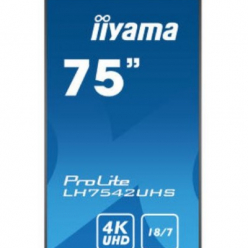 Monitor Iiyama LH7542UHS-B1 74.5 4K IPS LAN PION