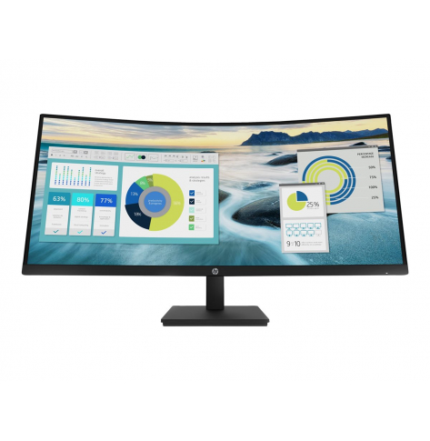 Monitor HP P34hc G4 34 WQHD USB-C Curved HDMI DP USB 3Y