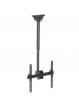 Uchwyt sufitowy do TV LED/LCD/PLAZMA Techly, 32-55'', 50kg, regulowany, VESA