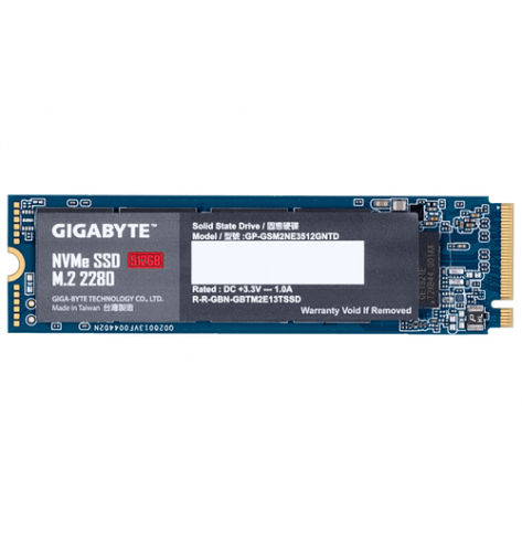 Dysk SSD GIGABYTE GP-GSM2NE3512GNTD NVMe 512GB