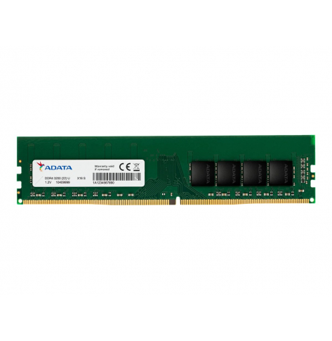 Pamięć RAM ADATA DDR4 32GB U-DIMM 3200Hz 2048x8 25.6GB/s 2.5V