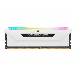 Pamięć RAM CORSAIR DDR4 32GB 2x16GB 3200MHz DIMM CL16 VENGEANCE RGB Pro SL White 1.35V XMP 2.0