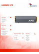Dysk SSD ADATA S70 2TB M.2 PCIe SSD 7400/6400 MB/s