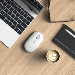 Mysz LOGITECH Pebble M350 - OFF-WHITE - EMEA