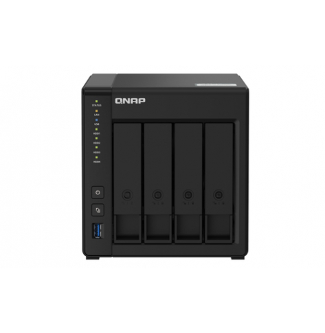 Sewer NAS QNAP 4-Bay NAS Intel Celeron Gemini Lake J4025 dual-core 2.0GHz 4GB DDR4 SODIMM RAM SATA 6Gb/s 2xGbE AES-NI encryption