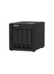 Sewer NAS QNAP 4-Bay NAS Intel Celeron Gemini Lake J4025 dual-core 2.0GHz 4GB DDR4 SODIMM RAM SATA 6Gb/s 2xGbE AES-NI encryption