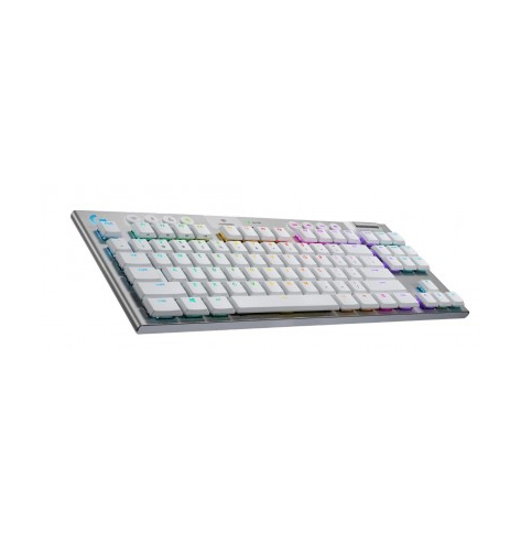 Klawiatura LOGITECH G915 TKL - Biała - US INTL - INTNL