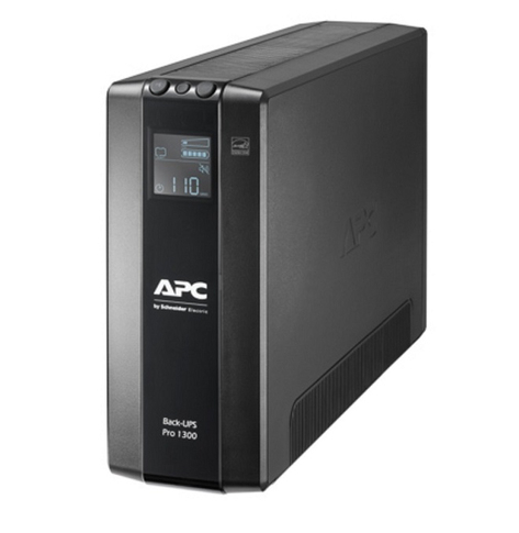 UPS APC Back Pro BR 1300VA, 8 Outlets, AVR, LCD 