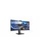 Monitor PHILIPS 346P1CRH/00 34 USB-C DOCKING DISPLAY 3440x1440 CURVED VA 5ms GtG HAS USB-C/DP In+Out/HDMI RJ45 USB HUB głośniki VESA