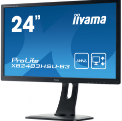 Monitor Iiyama XB2483HSU 24 AMVA+ DVI HDMI DP USB głośniki