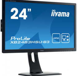 Monitor Iiyama XB2483HSU 24 AMVA+ DVI HDMI DP USB głośniki