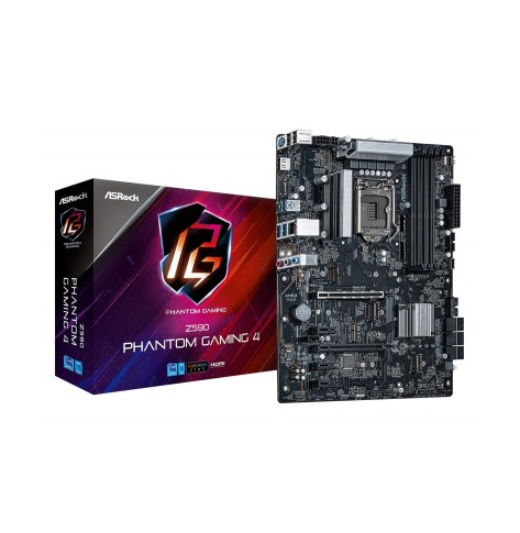 Płyta główna ASRock  Z590 Phantom Gaming 4 s1200 4DDR4 HDMI M.2 ATX 