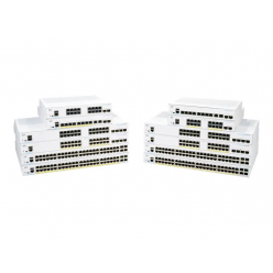 Switch wieżowy zarządzalny CISCO CBS350 16 portów 10/100/1000 (PoE+) 2 porty Gigabit SFP