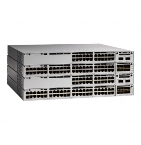 Switch wieżowy CISCO Catalyst 9300L 24-porty 10/100/1000 4 porty Gigabit SFP (uplink) Sprzedawany wyłącznie z licencjami DNA