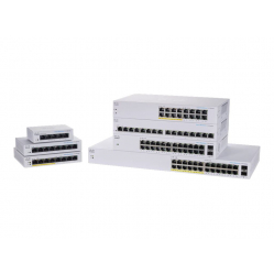 Switch niezarządzalny Cisco CBS110-24PP-EU 12 portów 10/100/1000 (PoE) 12 portów 10/100/1000 2 zestawy Gigabit SFP