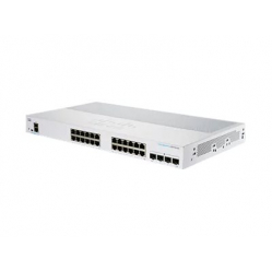 Switch smart Cisco CBS250 24 porty 10/100/1000 (PoE+) 4 porty Gigabit SFP