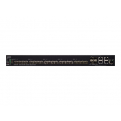 Switch wieżowy zarządzalny Cisco SX550X-24 24 porty SFP+ 10 Gb 4 porty combo 10 Gigabit SFP+