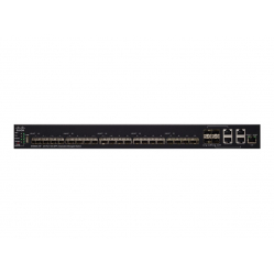 Switch wieżowy zarządzalny Cisco SX550X-24 24 porty SFP+ 10 Gb 4 porty combo 10 Gigabit SFP+