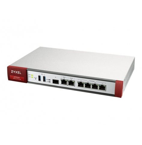 Firewall Zyxel ATP 10/100/1000, 2*WAN, 4*LAN/DMZ ports, 1*SFP, 2*USB with 1 Yr Bundle