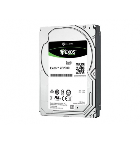 Dysk serwerowy SEAGATE EXOS 7E2000 Enterprise Capacity 1TB HDD 512Native 7200rpm 128MB chache 2.5 SATA 6Gb/s BLK