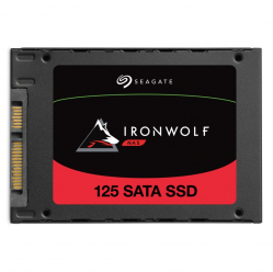 Dysk serwerowy Seagate IronWolf 125 SSD 500GB SATA 6Gb/s 2.5 height 7mm 3D TLC 24x7 BLK