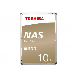 Dysk serwerowy Toshiba N300, 3.5, 10TB, SATA/600, 7200RPM, 256MB, BOX