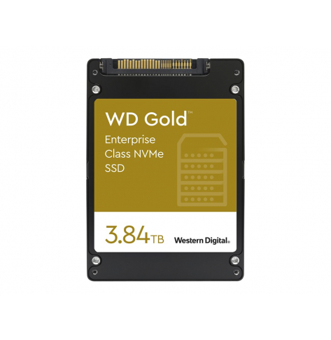 Dysk serwerowy WD Gold Enterprise Class NVMe SSD 3.84TB 2.5 U.2 PCIe Gen 3.1